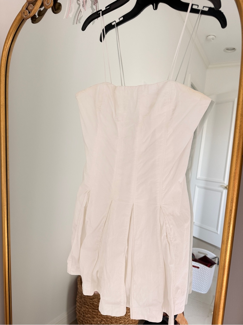 Mustard Seed Light Pink Strapless Mini Dress
